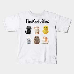 The Kerfuffles, fluffiest little fluffs Kids T-Shirt